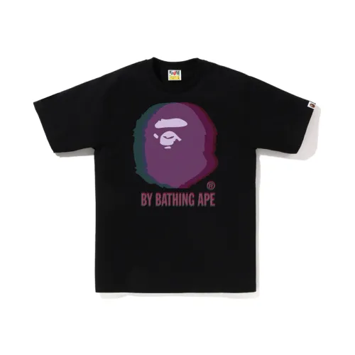 Bape Glitch Art By Bathing Tee