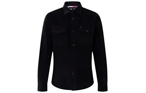 Tommy Hilfiger Shirts Men's Navy Blue Square Collar Moderate Other