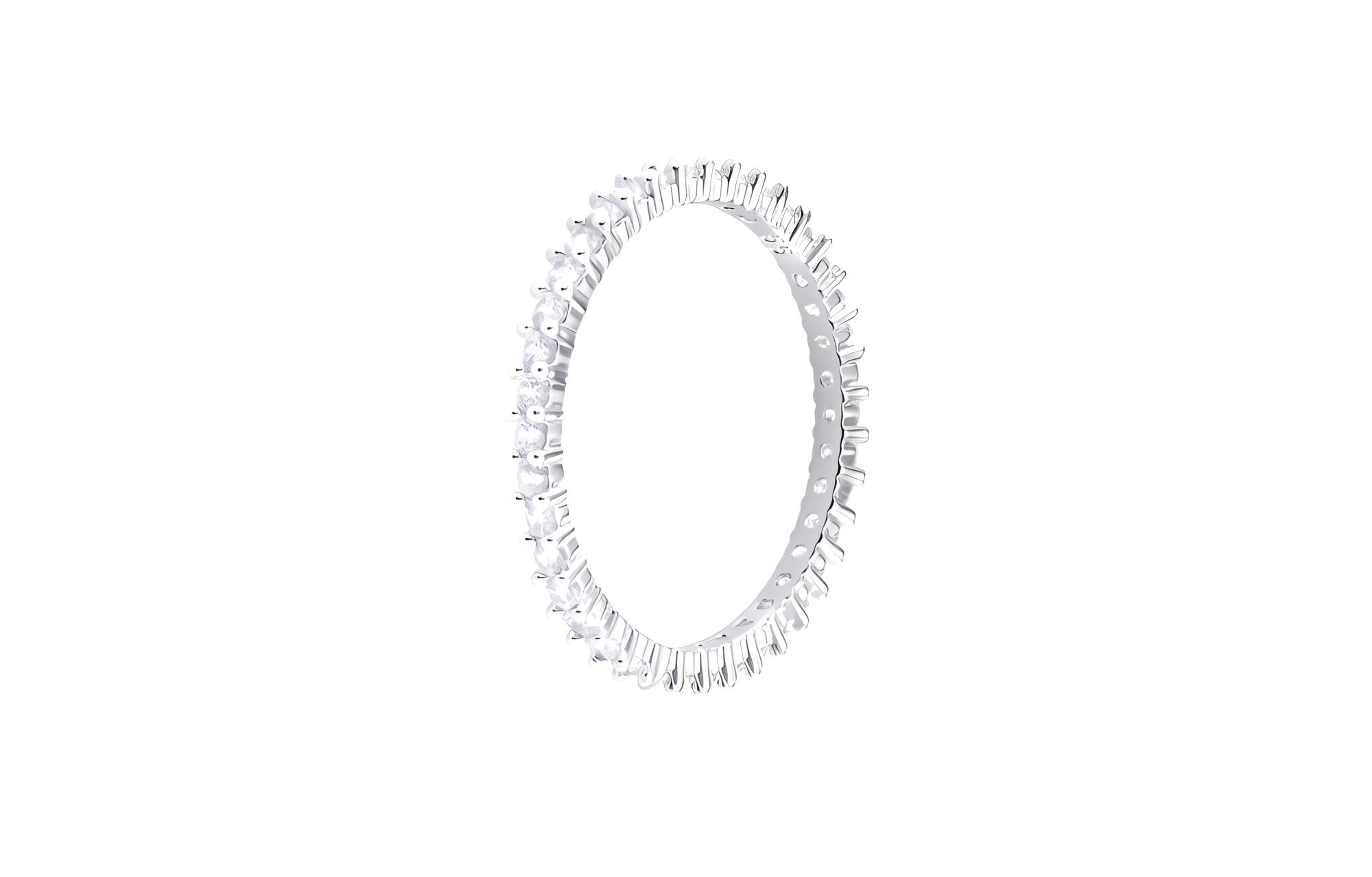 Женское кольцо Swarovski Vittore (серебристое) — фото 2