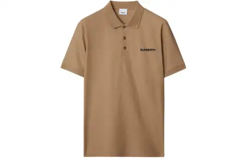 Burberry SS24 Polo Shirt Men's Camel