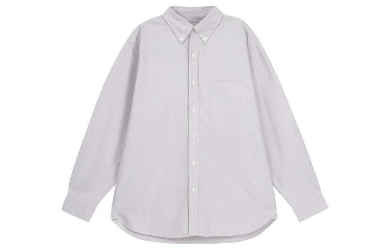 UNIQLO Shirts Men's Lead Gray Moderate