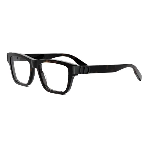 DIOR Plastic Rectangular Eyeglass Frames Women's Black