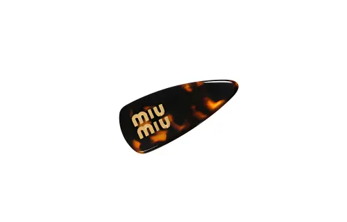 MIU MIU Hair Clips Women's Brown