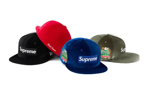 Supreme Velour Box Logo New Era