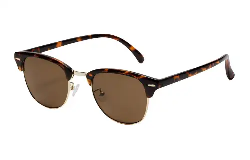 UNIQLO Plastic Oval Sunglasses Unisex Tortoiseshell