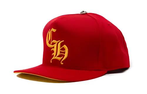 Chrome Hearts button-detail panelled baseball cap