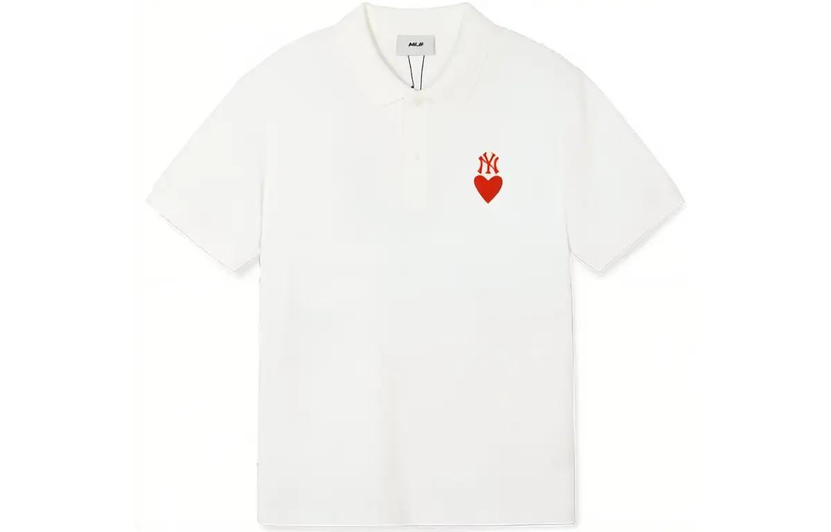MLB New York Yankees Polo Shirts Unisex White Moderate