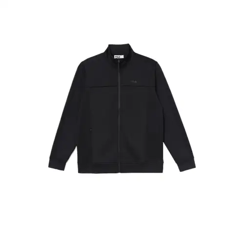 FILA Jackets Men's Black Stand Collar Moderate Other