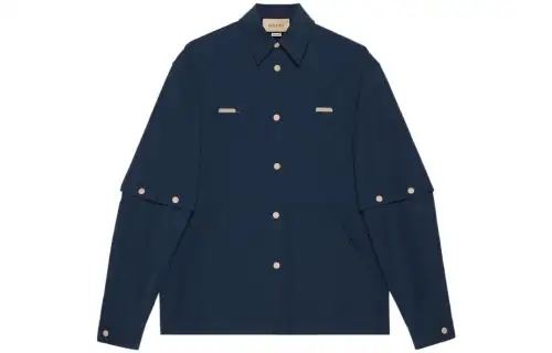 GUCCI Logo embroidered Shirt