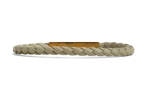 Bottega Veneta Leather Bracelets Men's Green