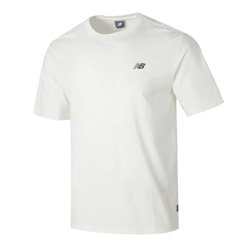 New Balance T Shirt Men's Ivory White
