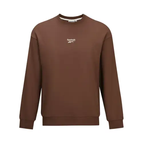 Reebok Sweatshirts Unisex Brown Crew Neck Moderate Other