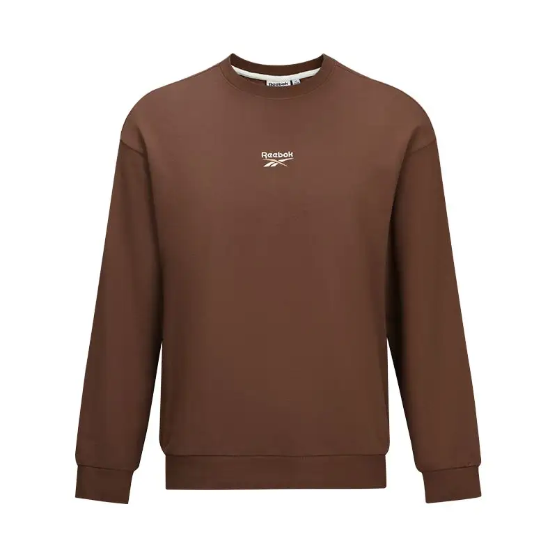 Reebok Sweatshirts Unisex Brown Crew Neck Moderate Other