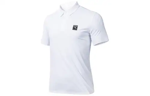 Anta Variety Training Collection Polo Shirt Men's Pure White