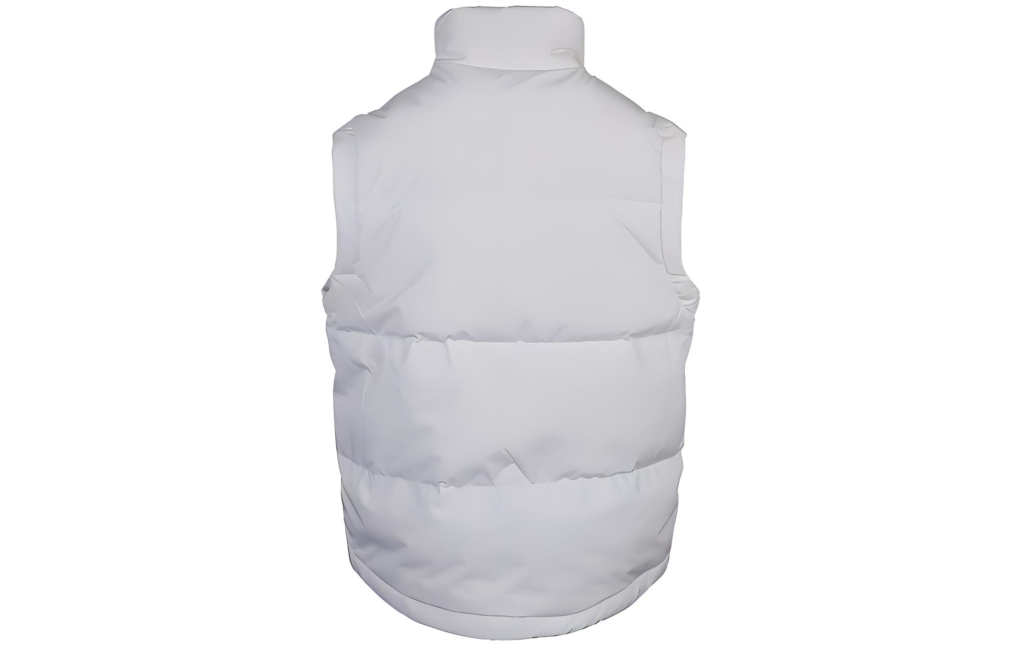Женская куртка adidas W Down Vest (белая) — фото 2