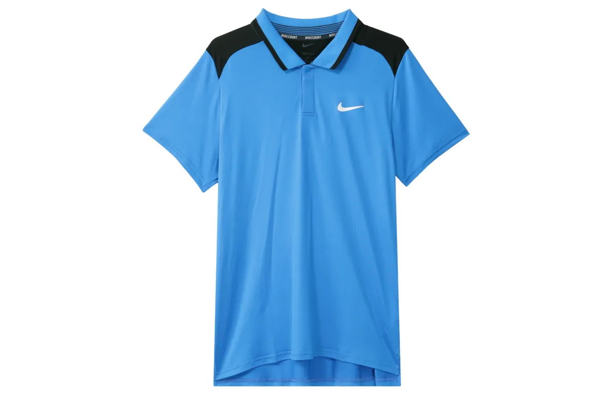 Nike Court Advantage Dri FIT Polo Shirt Men's Blue