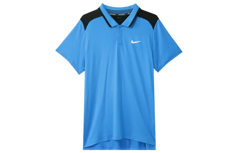 Nike Court Advantage Dri FIT Polo Shirt Men's Blue