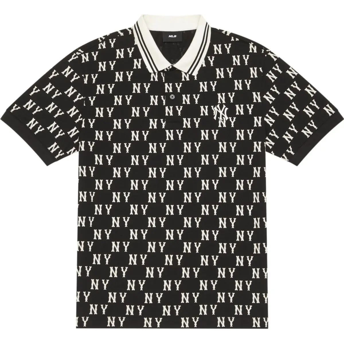 MLB MONOGRAM SS24 Polo Shirt Unisex Black