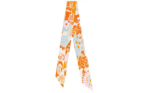 HERMES Scarves Women's Orange