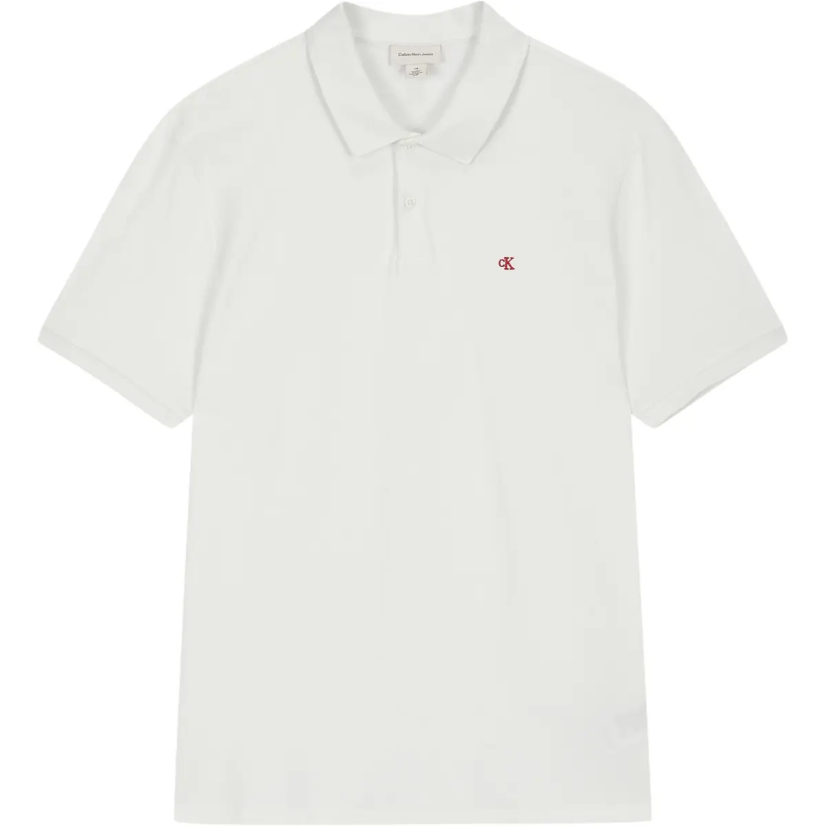 CALVIN KLEIN Polo Shirt Men's White