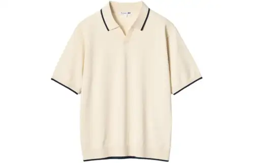 UNIQLO Jw Anderson Co Branded Series Polo Shirt Men's Beige
