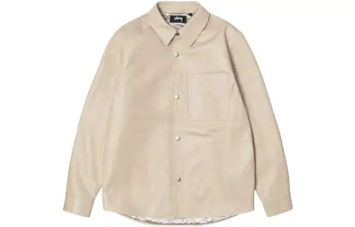 Stussy Leather Overshirt