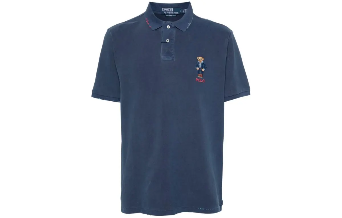 Polo Ralph Lauren SS24 Polo Shirt Men's Marine Blue