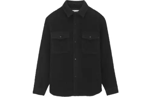 SAINT LAURENT Buttoned Long-Sleeved Overshirt