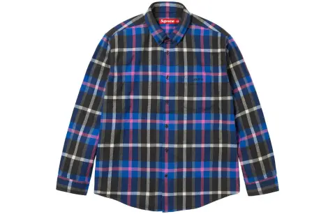 Supreme Plaid Flannel Shirt FW23