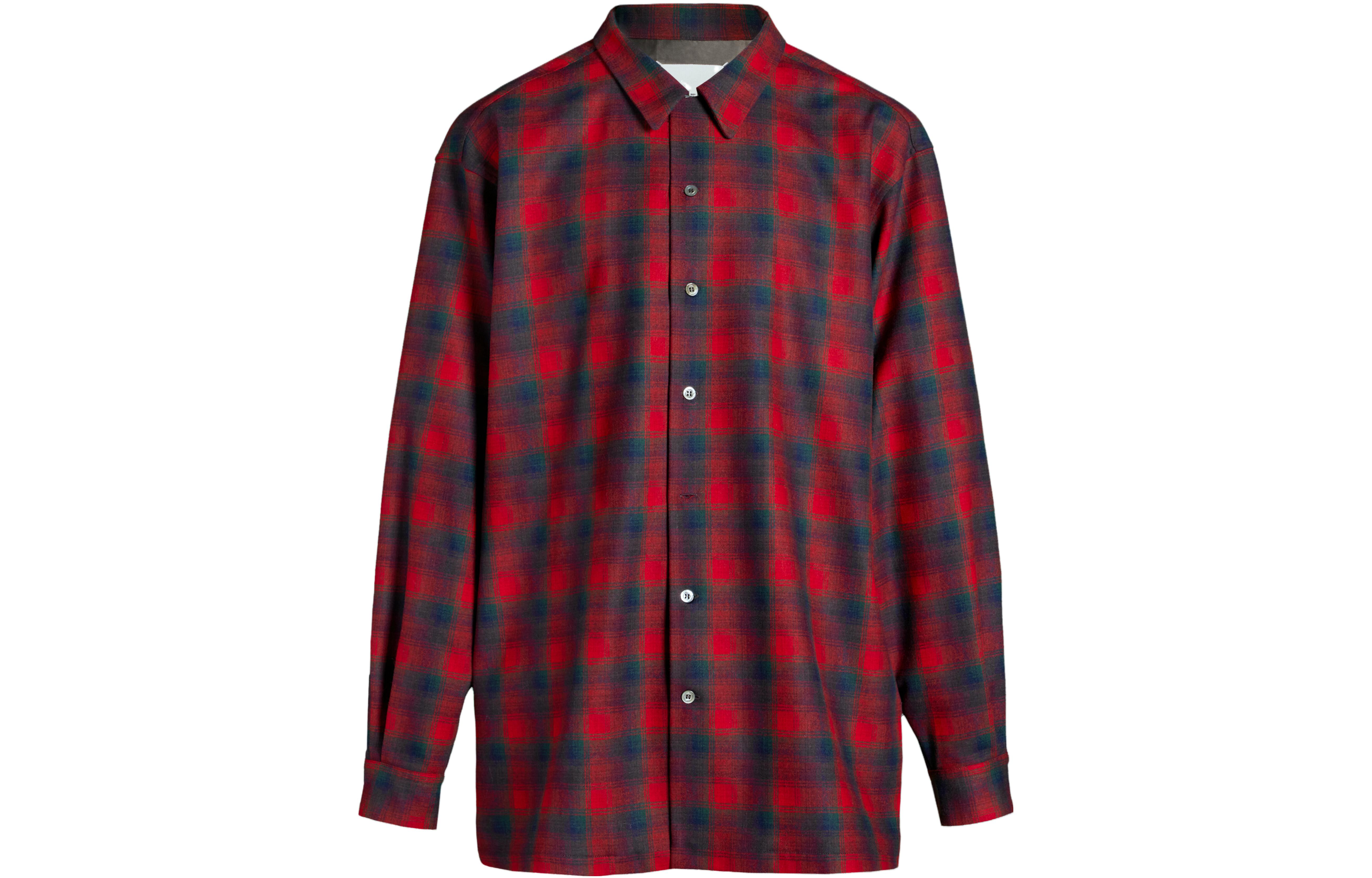 Рубашка Maison Margiela x Pendleton (красная)