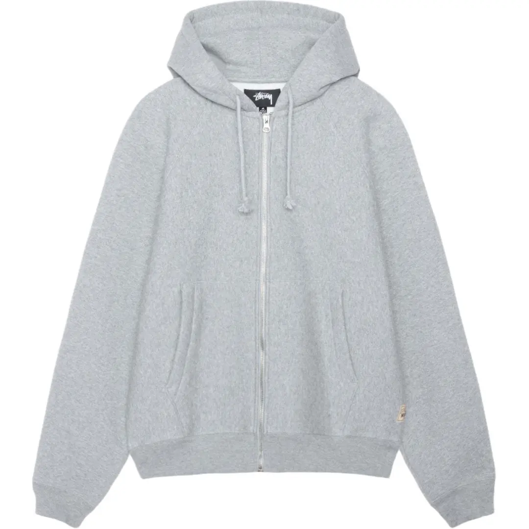 Stussy Fleece Raglan Zip Hoodie