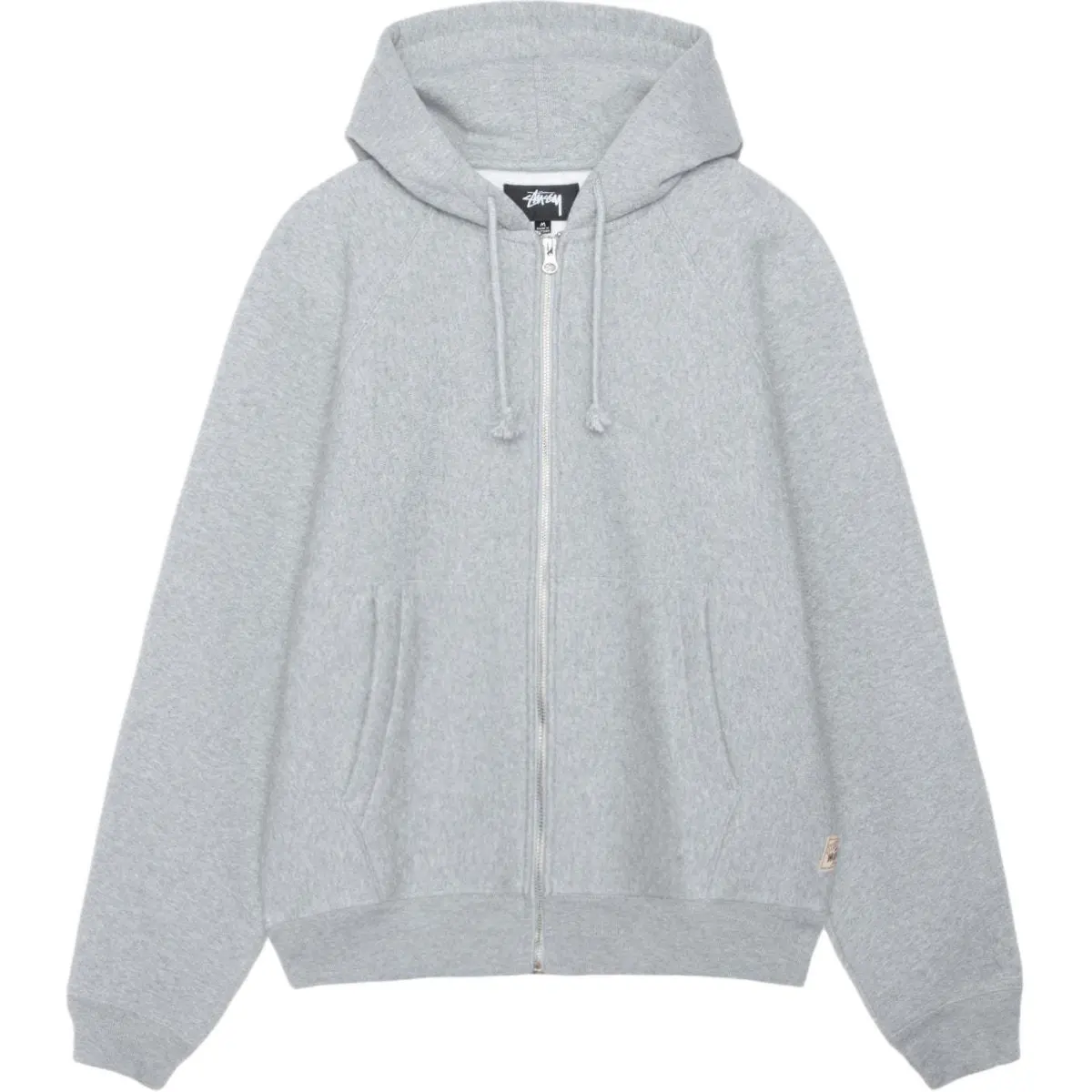 Stussy Fleece Raglan Zip Hoodie