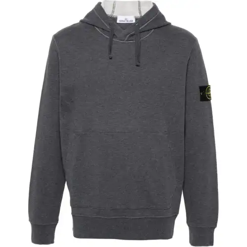 STONE ISLAND Compass badge Cotton Hoodie