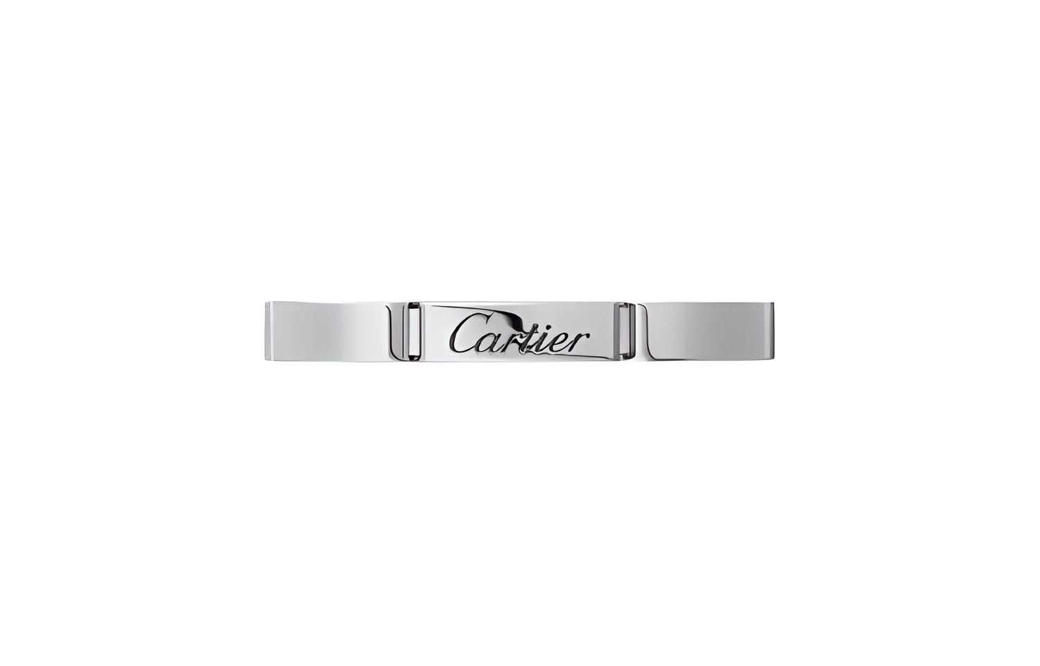 Кольцо Cartier Maillon Panthere 18K (серебряное) — фото 3