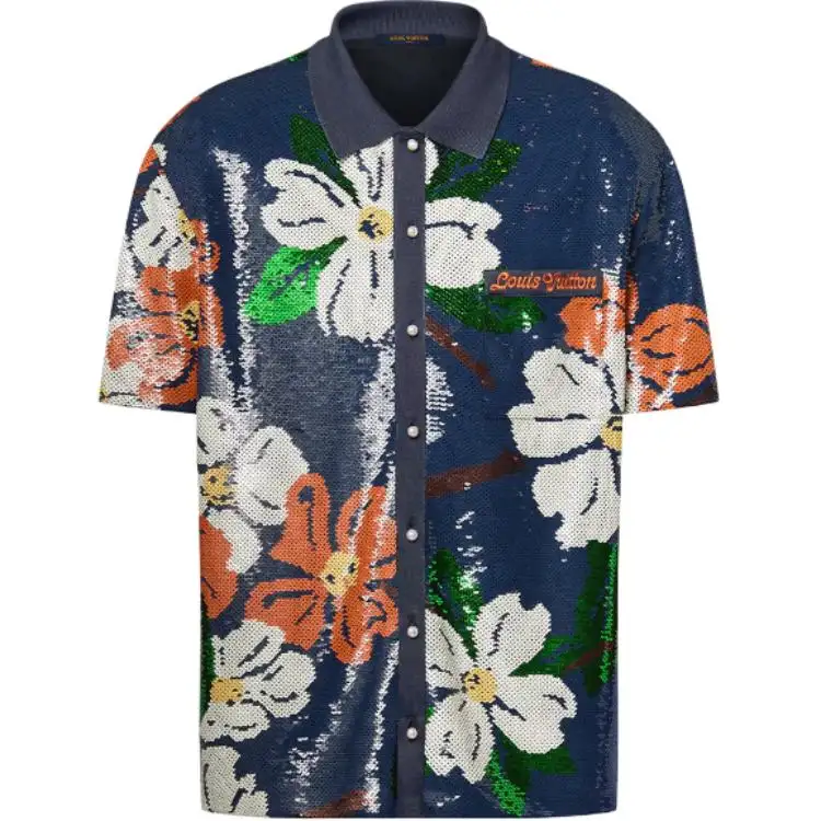 LOUIS VUITTON FW24 Shirt Men's Blue