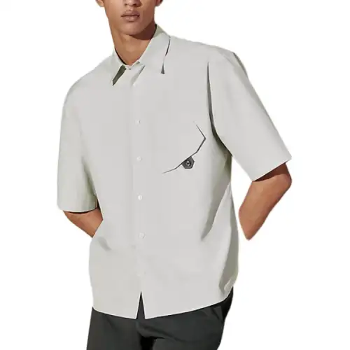 HERMES SS24 Shirt Men's Mist White