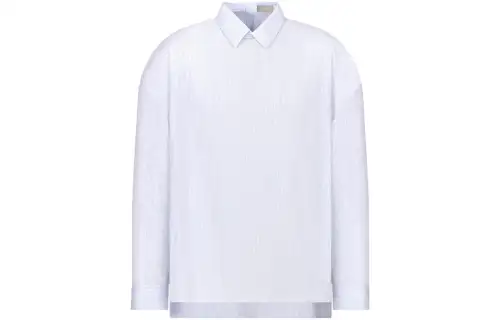 DIOR Homme Striped Collared Shirt