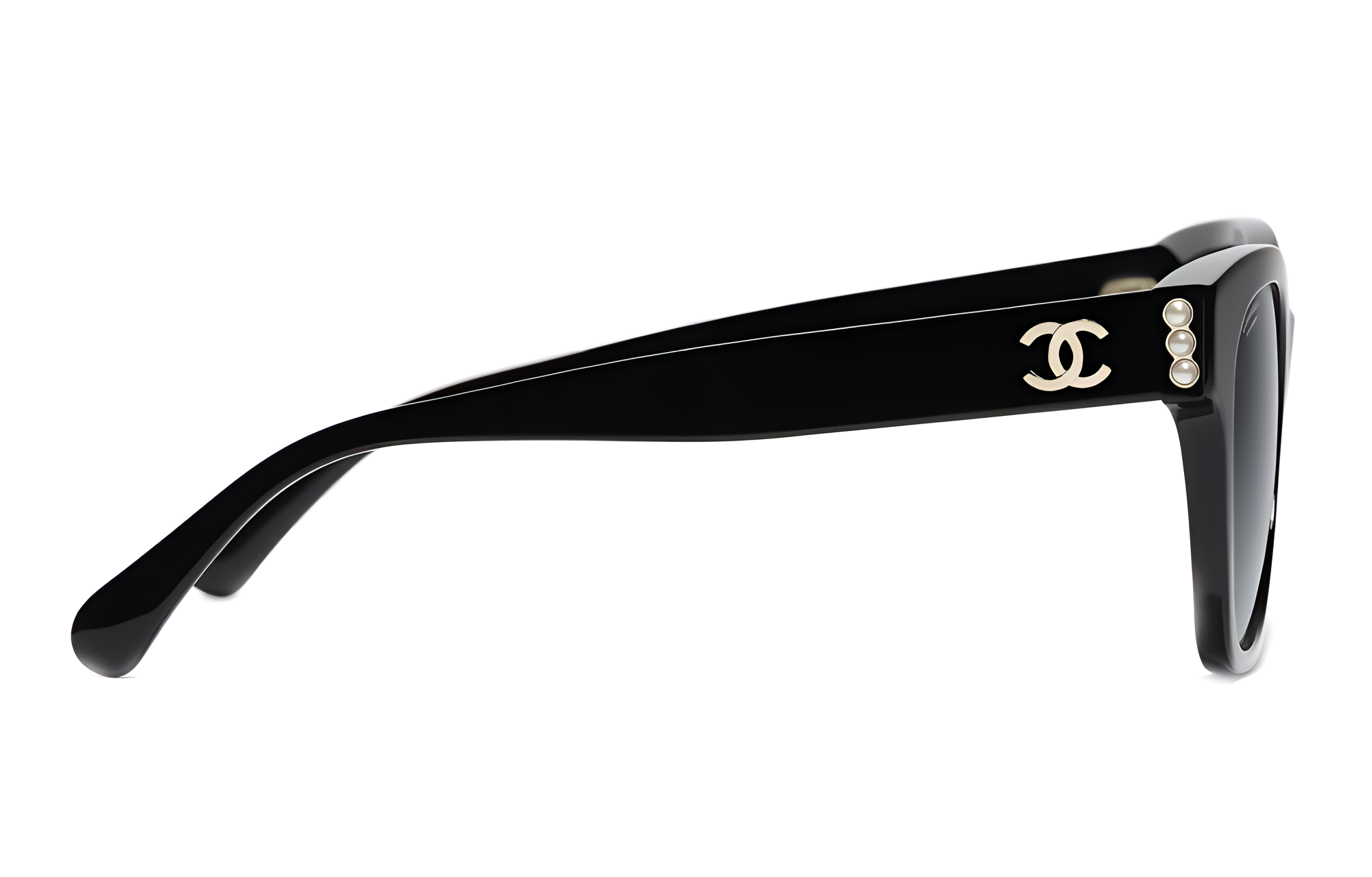 Очки Chanel Logo (синие) — Черный — фото 5