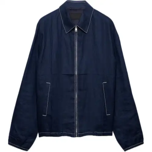 Prada cotton blouson jacket