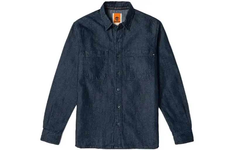 Timberland Shirt Men's Ink Wash Blue