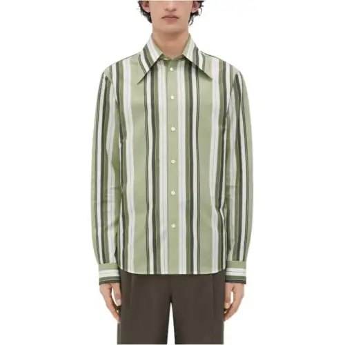 Bottega Veneta Shirt Men's Light Green