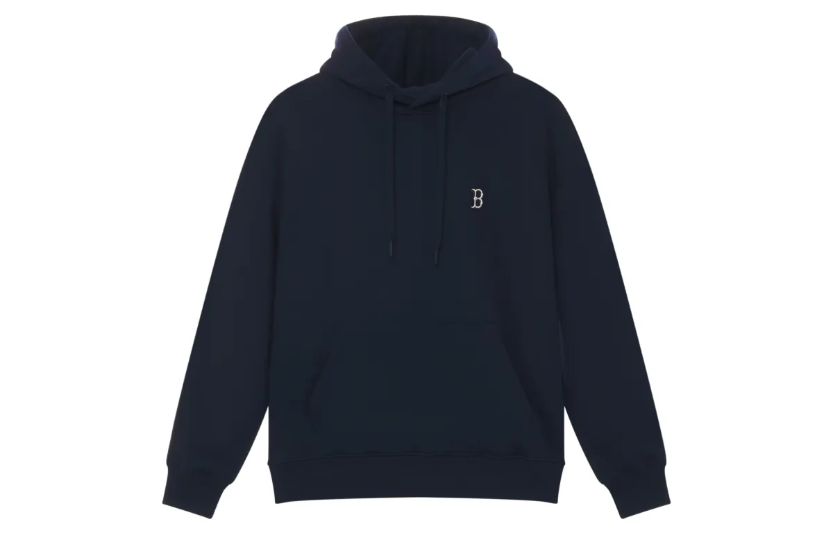 MLB Boston Red Sox Basic Collection 24FW Hoodie Unisex Navy Blue