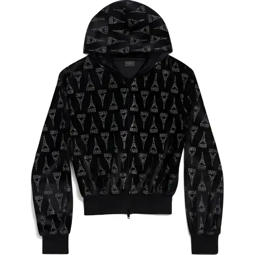 Balenciaga FW24 Sweatshirt Slim Fit Men's Black