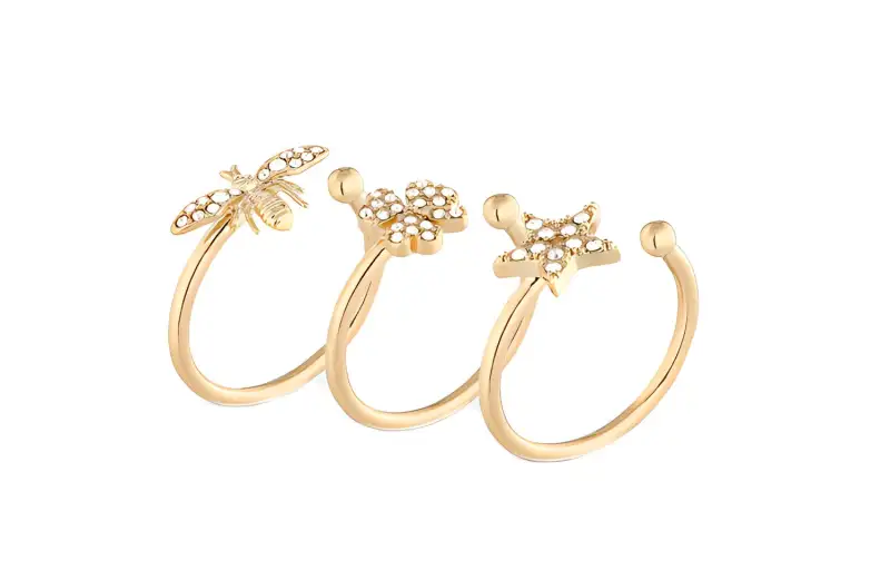 DIOR Rings Women's Gold