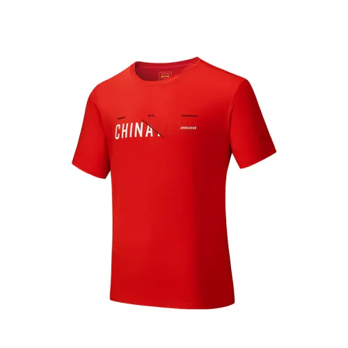 Anta Variety Training Collection T Shirt Men's Classic Red