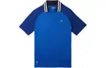 LACOSTE · Polo Shirts Men's Blue Polo Collar Moderate Straight Fit