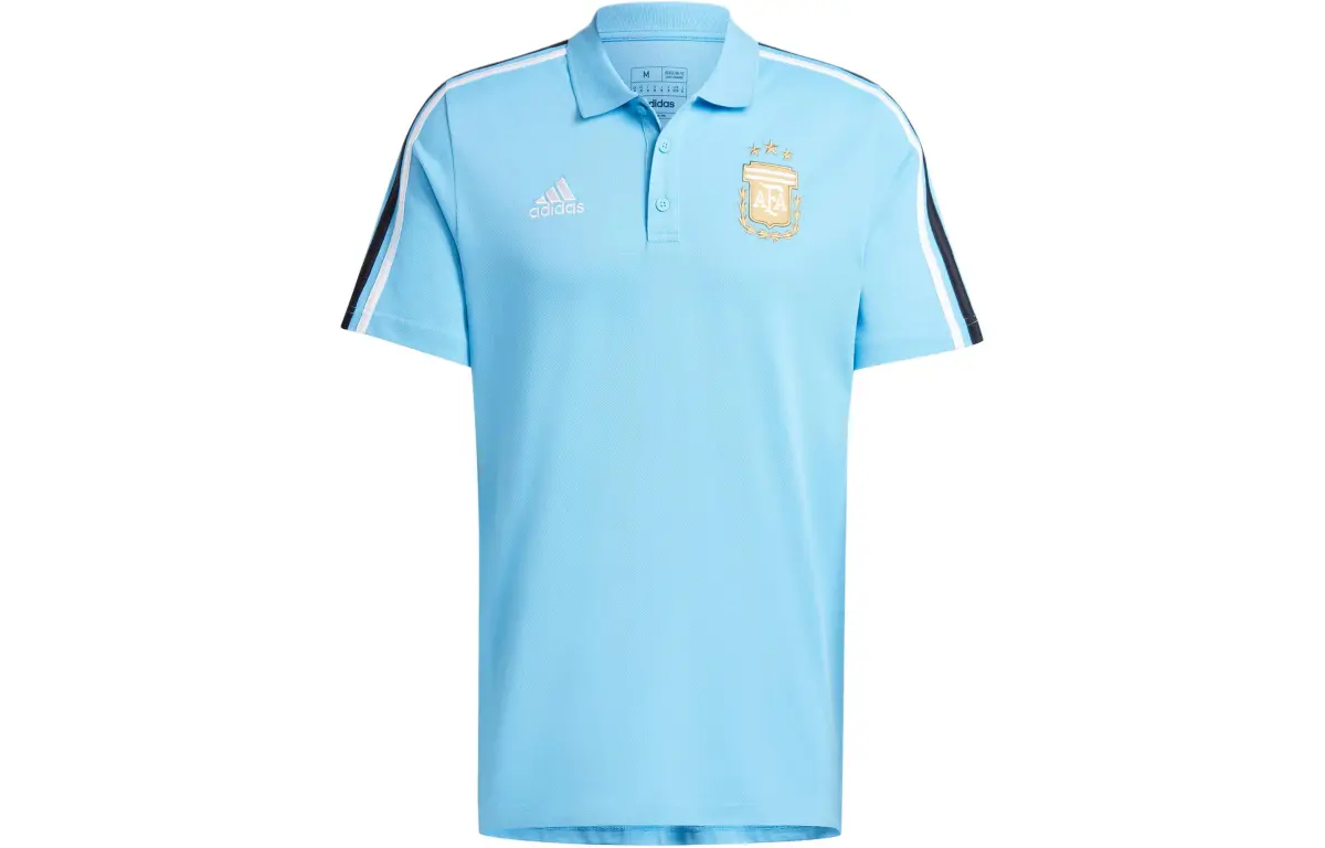 Adidas Argentina National Team Argentina Dna Polo Shirt Men's Blue