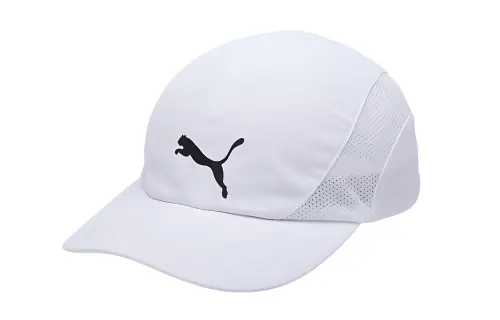 PUMA Polyester Baseball Caps Unisex White/Black