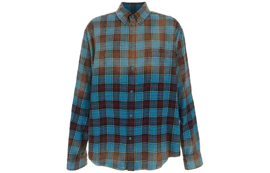 Balenciaga Checked Long Sleeve Shirt
