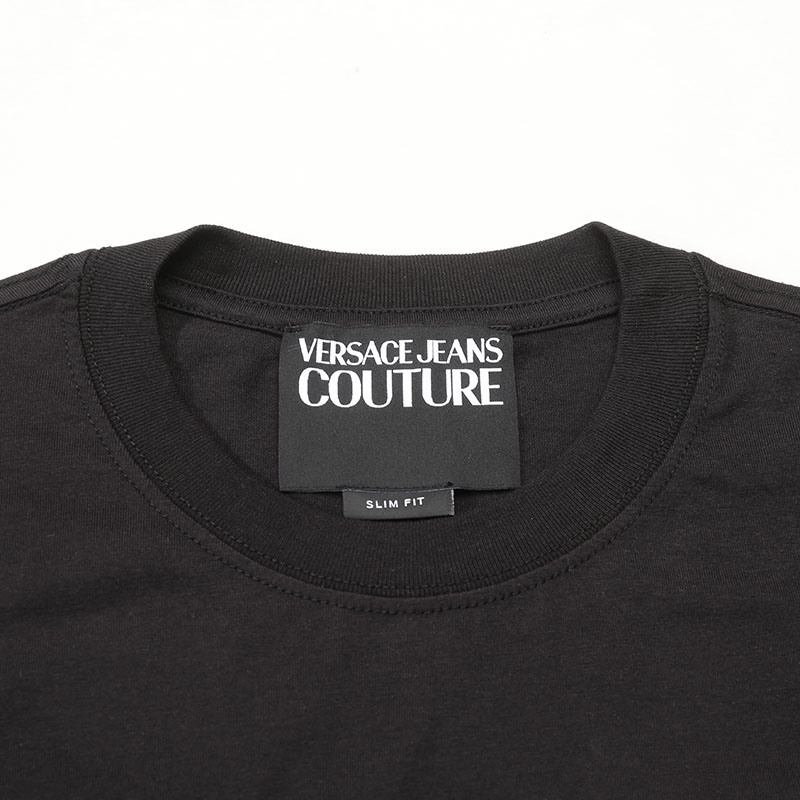Мужская футболка VERSACE JEANS COUTURE SS25 T (черная) — фото 5